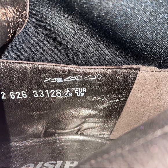 Mephisto Ankle Boots Women’s Size 6.5 B Black Stretch Block Heel Booties - Picture 2 of 12